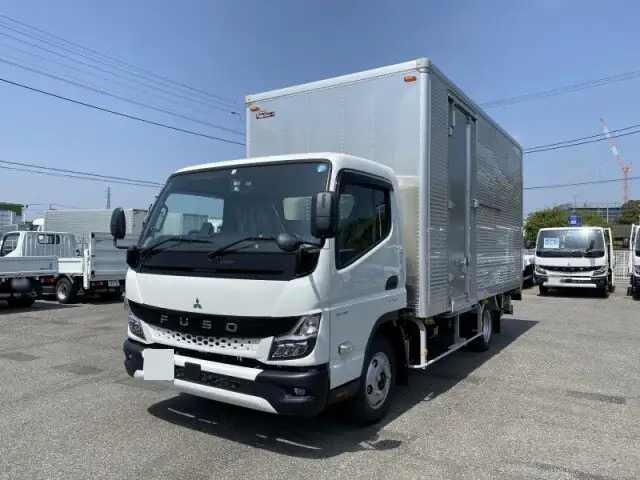 三菱 キャンター 小型 アルミバン パワーゲート サイドドア の中古トラック【車両No.157795】