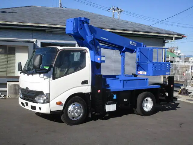 日野 デュトロ 小型 高所・建柱車 高所作業車 TKG-XZU600E の中古トラック【車両No.157771】