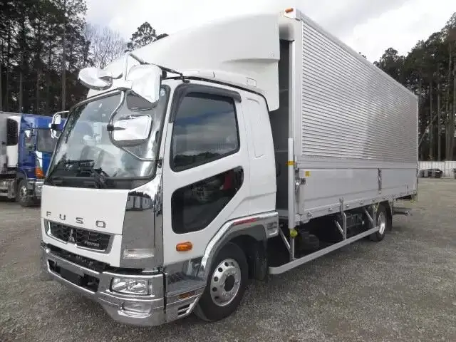 三菱 ファイター 中型/増トン ウイング パワーゲート ベッド の中古トラック【車両No.157823】