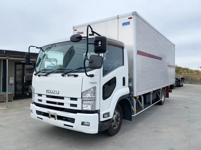 いすゞ フォワード 中型/増トン アルミバン パワーゲート TKG-FRR90S2 の中古トラック【車両No.157786】