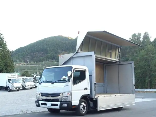 三菱 キャンター 小型 ウイング TRG-FEB5W H30 の中古トラック【車両No.157748】