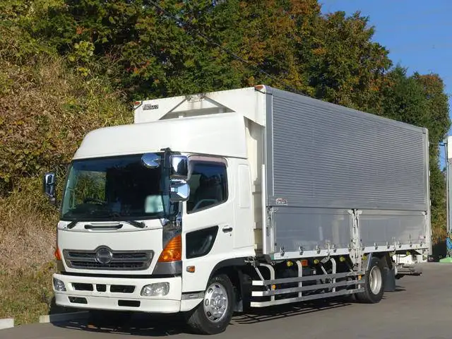 日野 レンジャー 中型/増トン ウイング パワーゲート エアサス の中古トラック【車両No.157774】