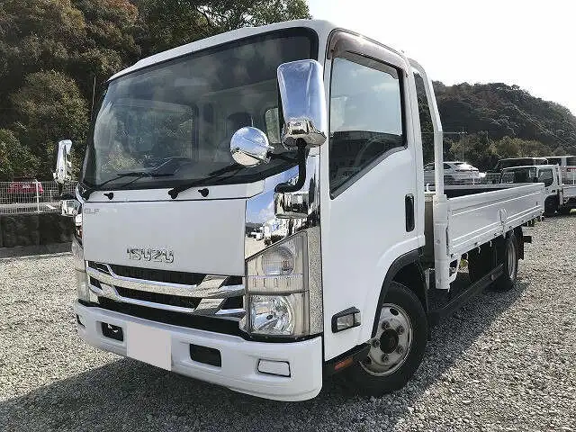 いすゞ エルフ 小型 平ボディ SKG-NNR85AR H23 の中古トラック【車両No.157657】