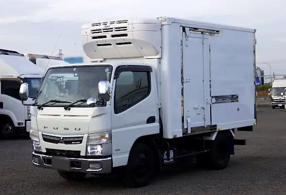 三菱 キャンター 小型 冷凍冷蔵 低温 床ステン の中古トラック【車両No.157697】
