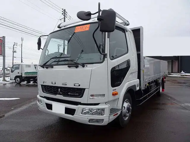 三菱 ファイター 中型/増トン 平ボディ アルミブロック ベッド の中古トラック【車両No.158001】