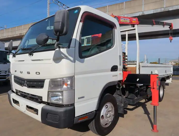 三菱 キャンター 小型 クレーン付 4段 ラジコン の中古トラック【車両No.157992】