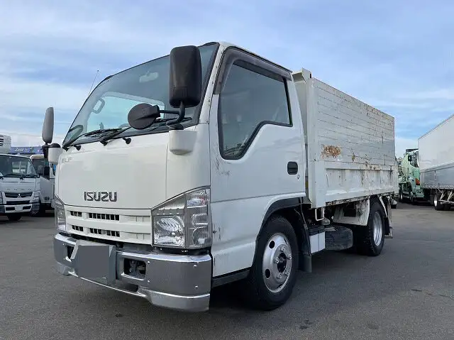 いすゞ エルフ 小型 ダンプ 土砂禁 強化 の中古トラック【車両No.157626】