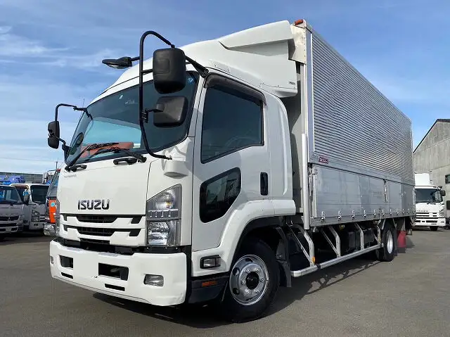 いすゞ フォワード 中型/増トン ウイング パワーゲート ベッド の中古トラック【車両No.157948】