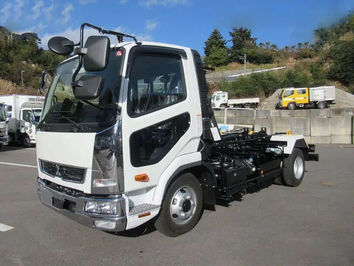 三菱 ファイター 中型/増トン アームロール ツインホイスト 2KG-FK72F の中古トラック【車両No.157923】