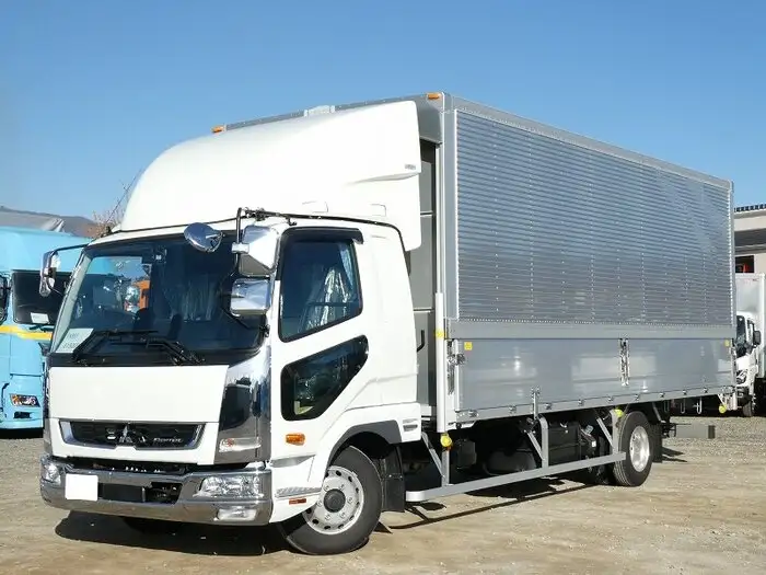 三菱 ファイター 中型/増トン ウイング エアサス ベッド の中古トラック【車両No.158143】