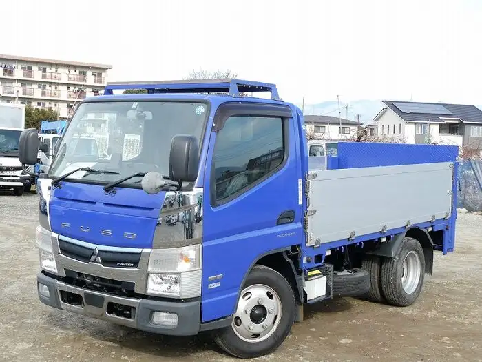 三菱 キャンター 小型 平ボディ パワーゲート 床鉄板 の中古トラック【車両No.158115】