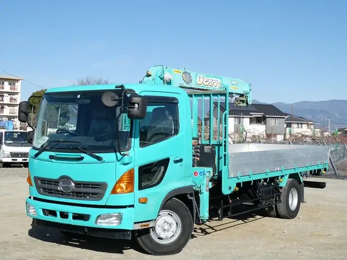 日野 レンジャー 中型/増トン クレーン付 アルミブロック 4段 の中古トラック【車両No.158133】