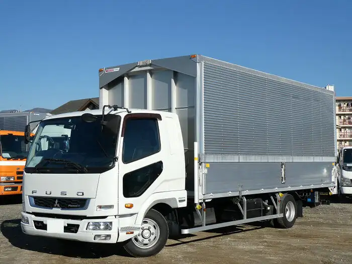 三菱 ファイター 中型/増トン ウイング パワーゲート ベッド の中古トラック【車両No.158142】