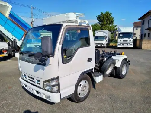 いすゞ エルフ 小型 アームロール ツインホイスト PB-NKR81AN の中古トラック【車両No.158121】