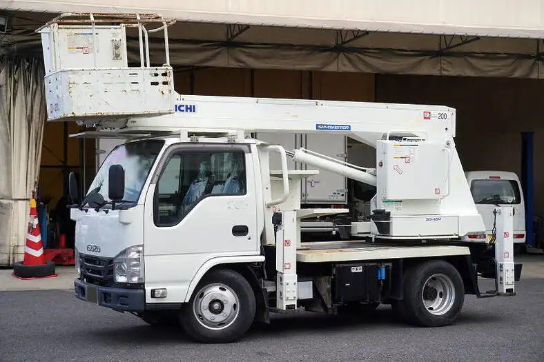 いすゞ エルフ 小型 高所・建柱車 高所作業車 TPG-NKR85AN の中古トラック【車両No.158182】