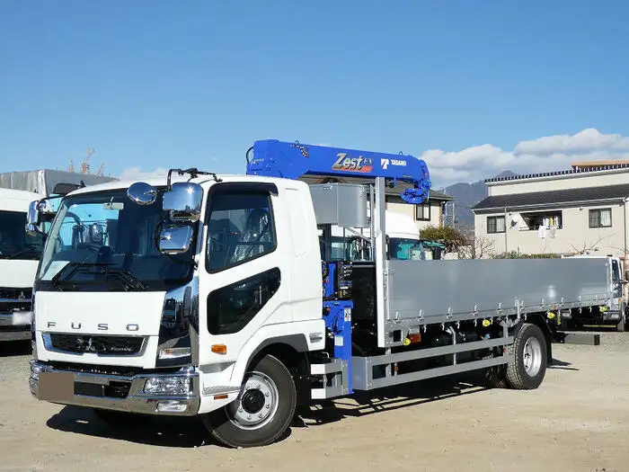 三菱 ファイター 中型/増トン クレーン付 アルミブロック 4段 の中古トラック【車両No.158149】