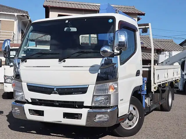 三菱 キャンター 小型 クレーン付 5段 ラジコン の中古トラック【車両No.157860】