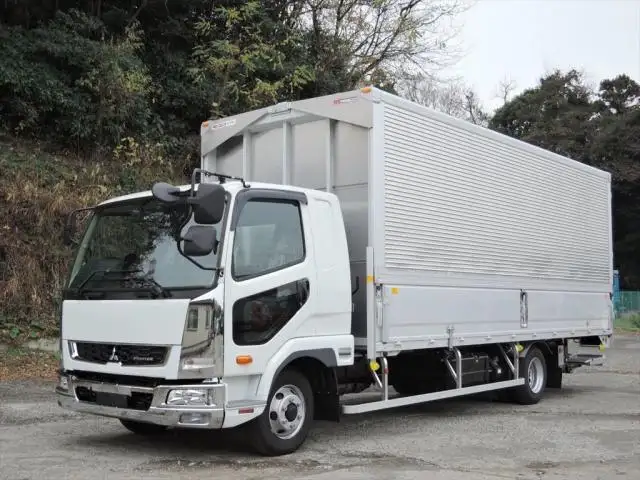 三菱 ファイター 中型/増トン ウイング パワーゲート エアサス の中古トラック【車両No.158196】