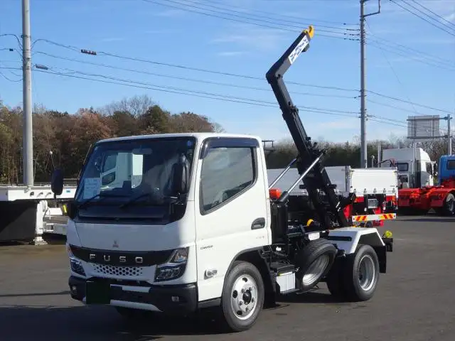 三菱 キャンター 小型 アームロール ツインホイスト 2RG-FBAV0 の中古トラック【車両No.158200】
