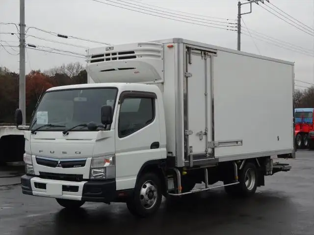 三菱 キャンター 小型 冷凍冷蔵 低温 パワーゲート の中古トラック【車両No.158166】