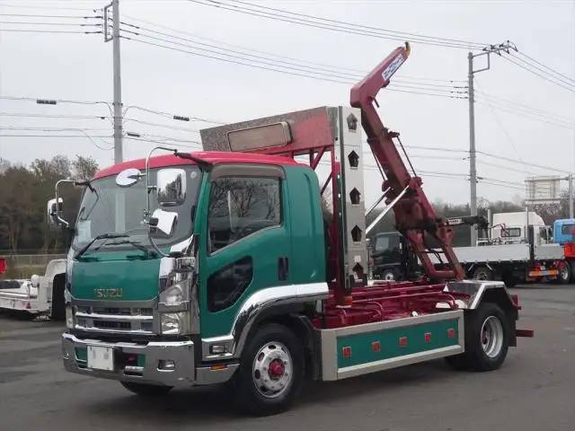 いすゞ フォワード 中型/増トン アームロール ツインホイスト ベッド の中古トラック【車両No.158168】