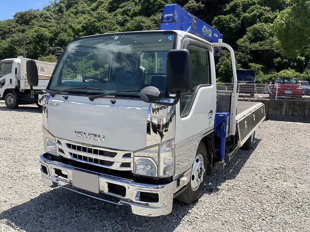 いすゞ エルフ 小型 クレーン付 3段 ラジコン の中古トラック【車両No.158160】