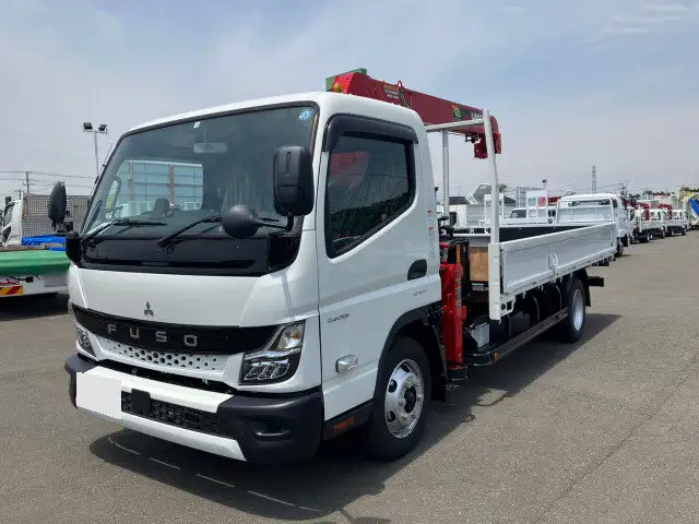 三菱 キャンター 小型 クレーン付 4段 ラジコン の中古トラック【車両No.158261】