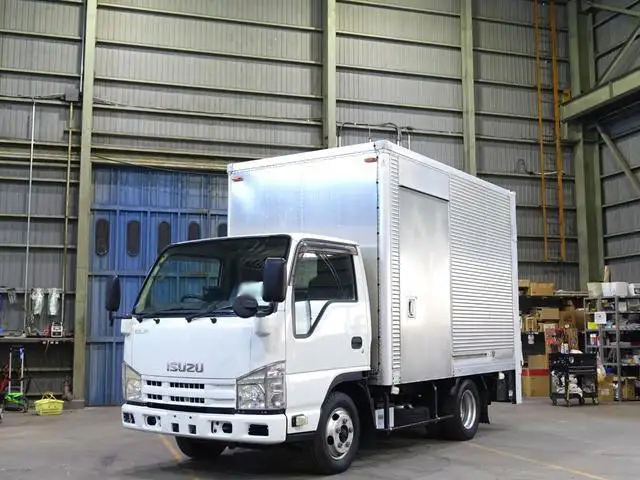いすゞ エルフ 小型 アルミバン パワーゲート 床鉄板 の中古トラック【車両No.158309】
