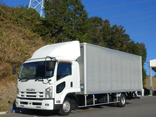 いすゞ フォワード 中型/増トン アルミバン パワーゲート ベッド の中古トラック【車両No.158304】