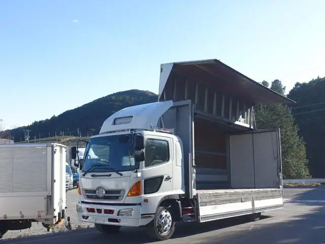 日野 レンジャー 中型/増トン ウイング パワーゲート エアサス の中古トラック【車両No.158318】