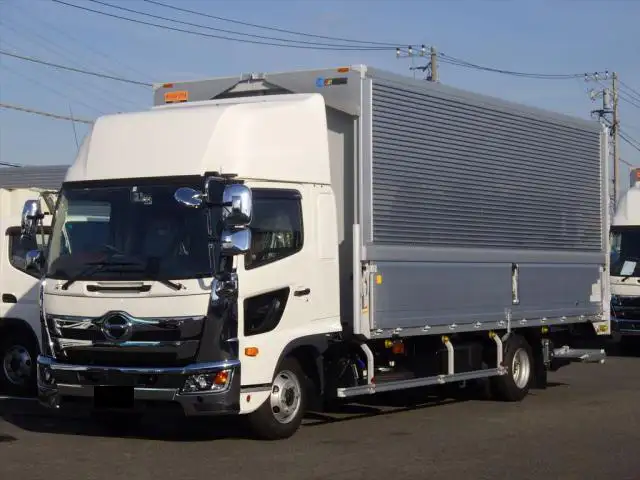 日野 レンジャー 中型/増トン ウイング パワーゲート エアサス の中古トラック【車両No.158195】