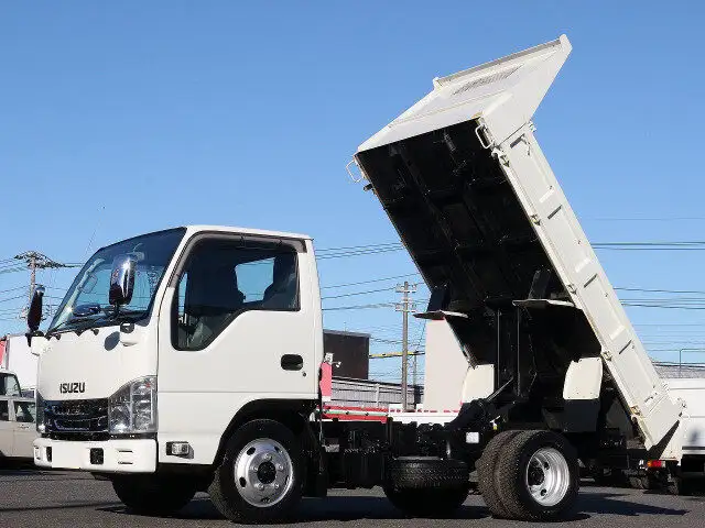 いすゞ エルフ 小型 ダンプ 強化 コボレーン の中古トラック【車両No.158374】