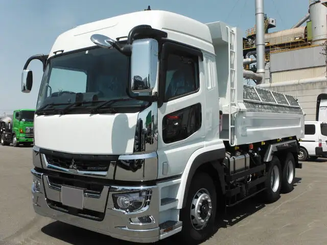 三菱 スーパーグレート 大型 ダンプ Lゲート ハイルーフ の中古トラック【車両No.158564】