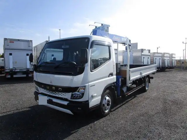 三菱 キャンター 小型 クレーン付 4段 ラジコン の中古トラック【車両No.158406】