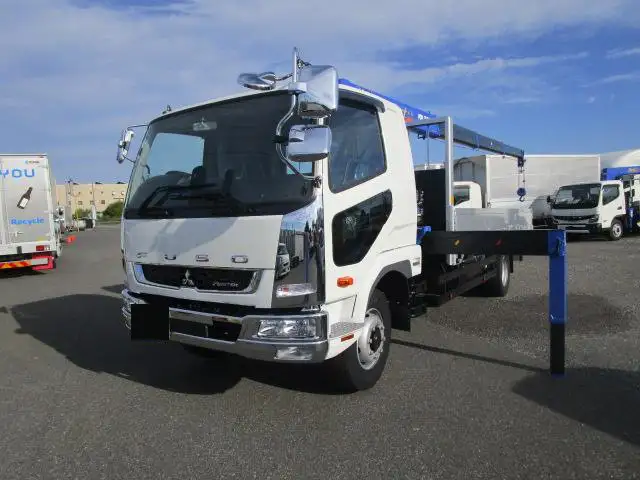 三菱 ファイター 中型/増トン クレーン付 アルミブロック 4段 の中古トラック【車両No.158411】
