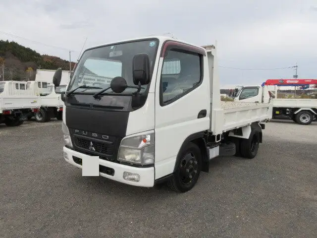 三菱 キャンター 小型 ダンプ PA-FE71BBD H18 の中古トラック【車両No.158419】