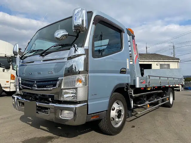 三菱 キャンター 小型 車両重機運搬 ラジコン ウインチ の中古トラック【車両No.158658】