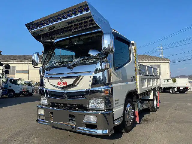 三菱 キャンター 小型 ダンプ 強化 コボレーン の中古トラック【車両No.158653】