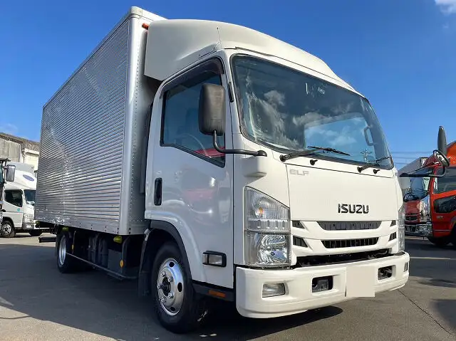 いすゞ エルフ 小型 アルミバン サイドドア TRG-NPR85AN の中古トラック【車両No.158418】