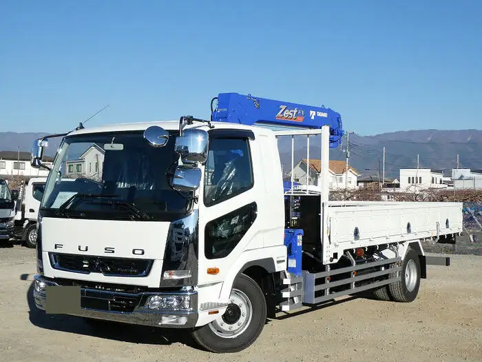 三菱 ファイター 中型/増トン クレーン付 エアサス 4段 の中古トラック【車両No.158553】