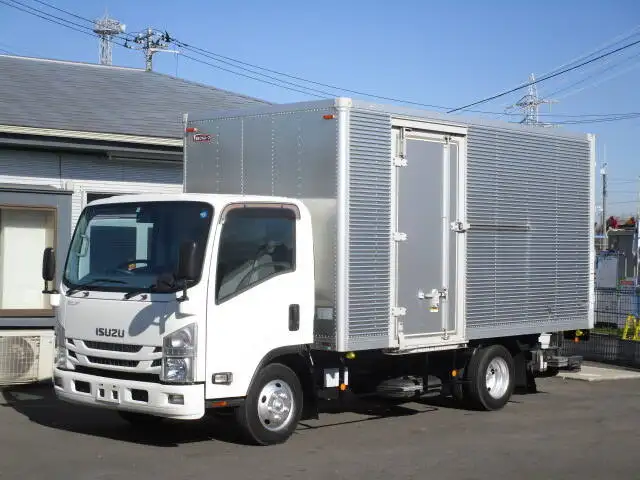 いすゞ エルフ 小型 アルミバン パワーゲート サイドドア の中古トラック【車両No.158654】