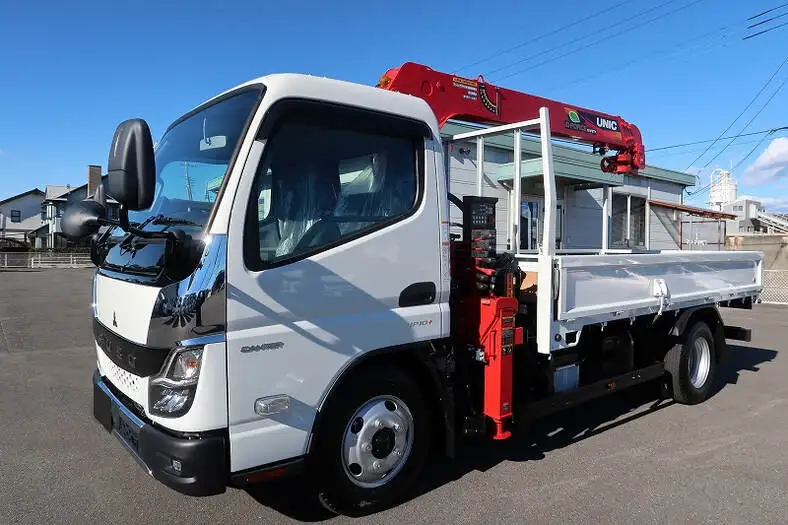 三菱 キャンター 小型 クレーン付 4段 ラジコン の中古トラック【車両No.158720】