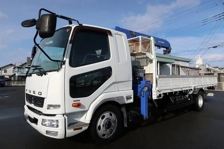 三菱 ファイター 中型/増トン クレーン付 4段 ラジコン の中古トラック【車両No.158721】