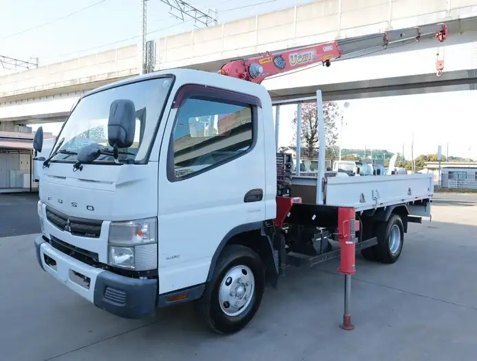 三菱 キャンター 小型 クレーン付 4段 ラジコン の中古トラック【車両No.158713】