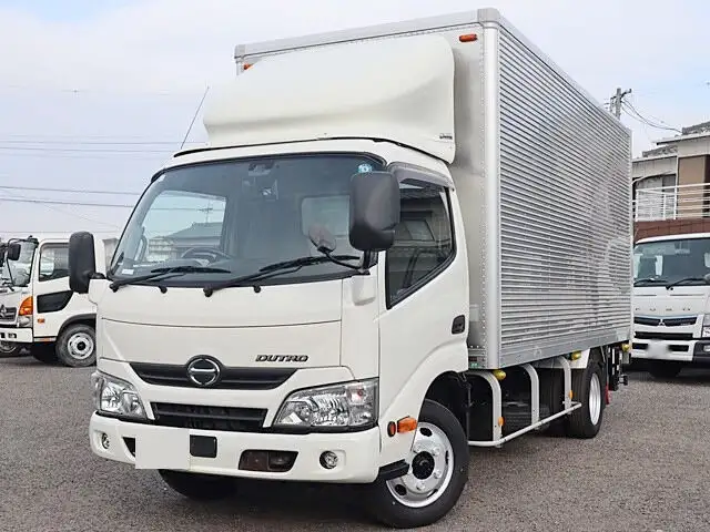 日野 デュトロ 小型 アルミバン パワーゲート TKG-XZU655M の中古トラック【車両No.158250】