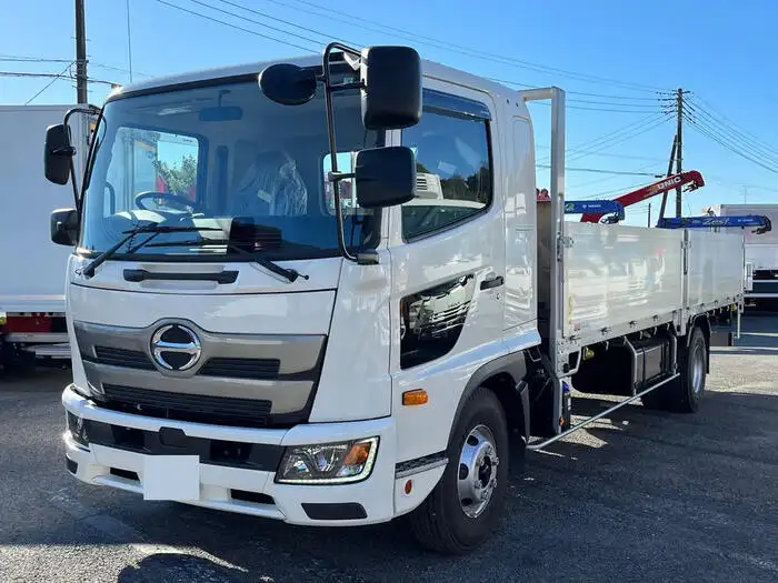 日野 レンジャー 中型/増トン 平ボディ アルミブロック ベッド の中古トラック【車両No.158635】