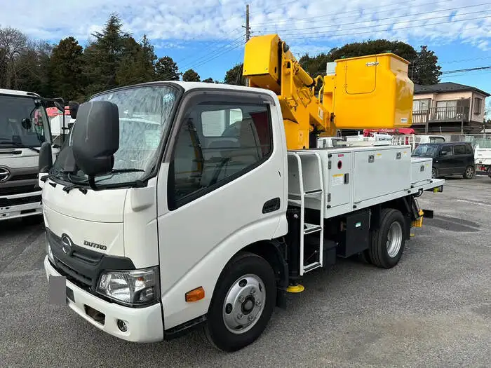 日野 デュトロ 小型 高所・建柱車 高所作業車 電工仕様 の中古トラック【車両No.158632】
