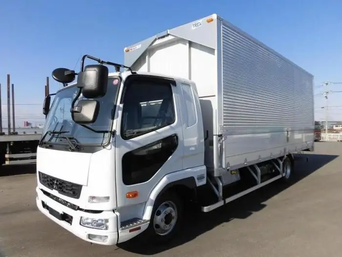 三菱 ファイター 中型/増トン ウイング エアサス ベッド の中古トラック【車両No.158621】