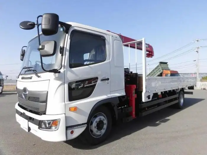 日野 レンジャー 中型/増トン クレーン付 4段 ラジコン の中古トラック【車両No.158641】
