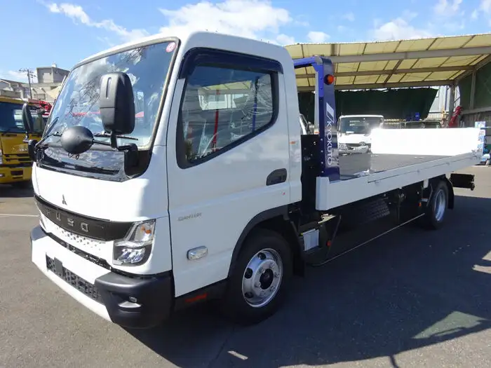三菱 キャンター 小型 車両重機運搬 ラジコン ウインチ の中古トラック【車両No.158743】